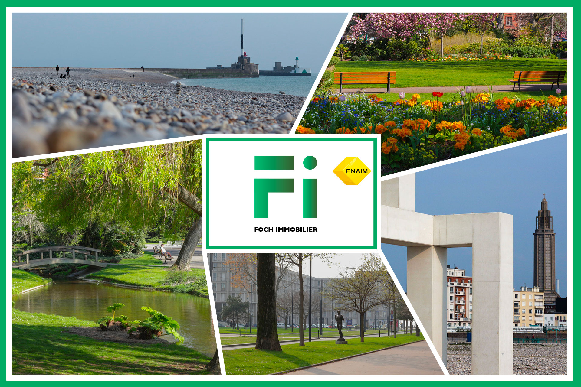 Agence immobilière Foch Immobilier au Havre, réseau FNAIM